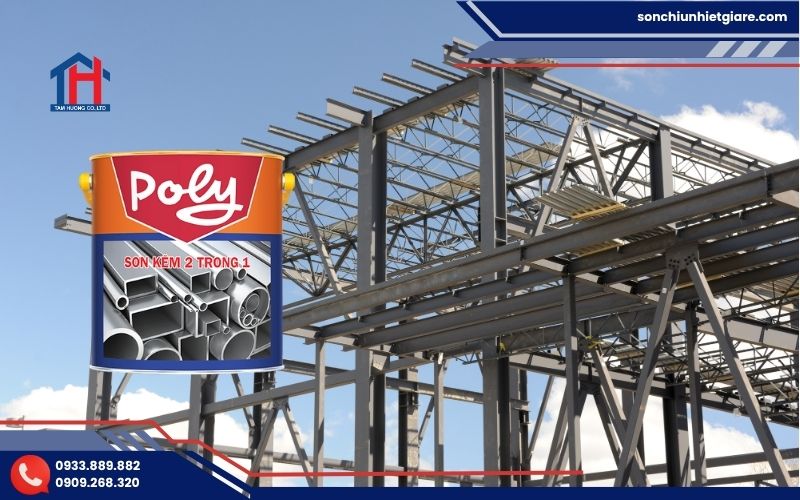 Ưu điểm nổi bật của sơn kẽm 2 trong 1 Poly