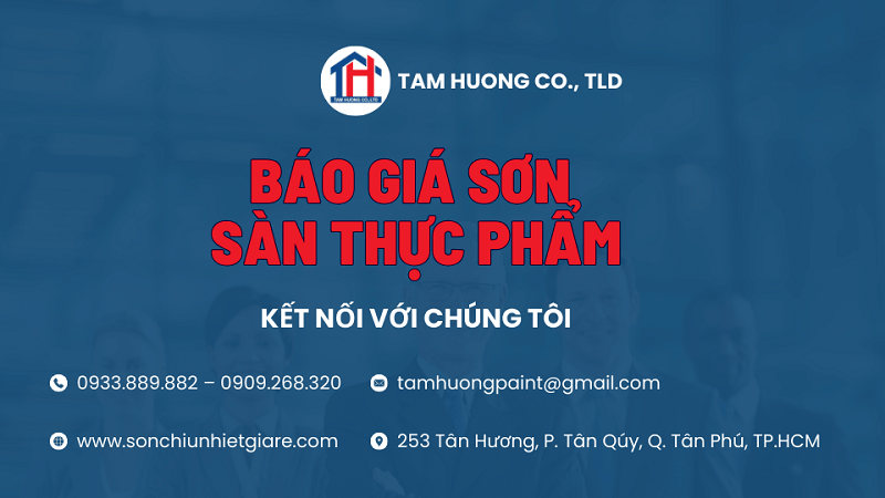 Thi công sơn epoxy cho nhà máy thực phẩm
