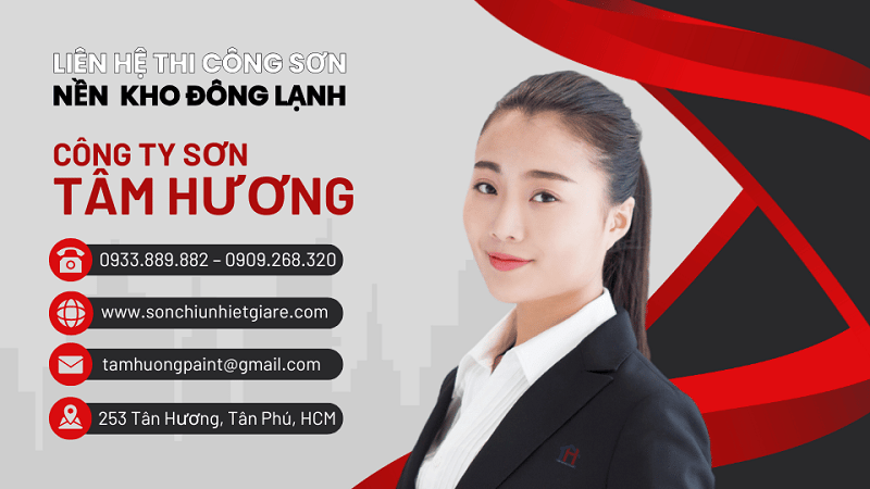 Thi công sơn nền kho lạnh chất lượng tại Công Ty Sơn Tâm Hương