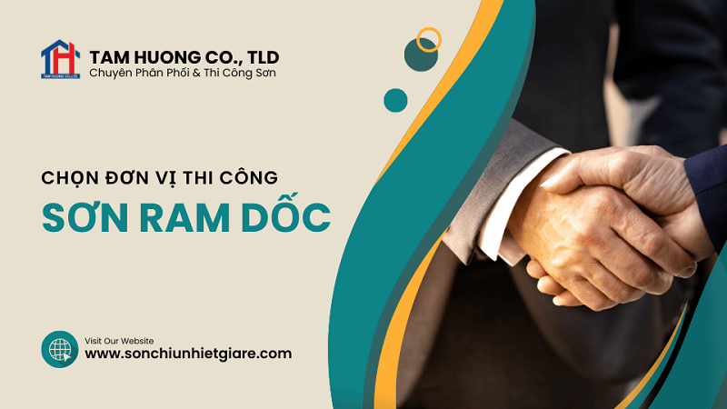 Tâm Hương sơn ram dốc chuyên nghiệp