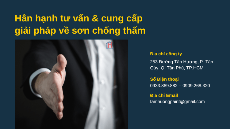 Tư vấn cung cấp mua sơn chống thấm