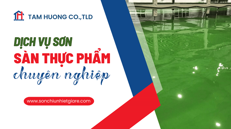 Thi công Sơn epoxy cho sàn thực phẩm