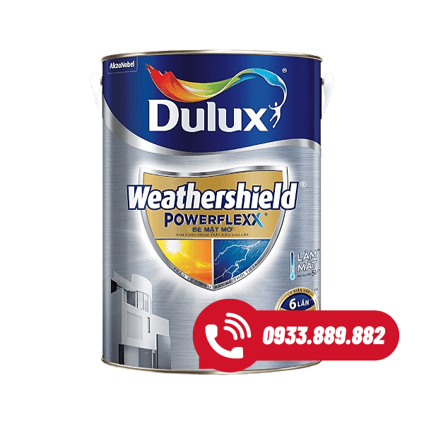 Dulux Weathershield Powerflexx Bề Mặt Mờ