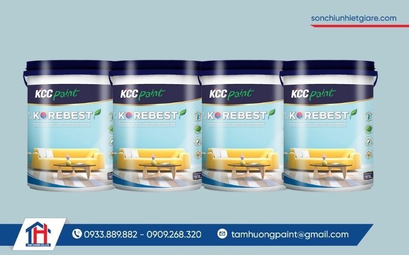 KCC Korebest là lựa chọn lý tưởng cho những ai đang tìm kiếm một giải pháp sơn nội thất hiệu quả