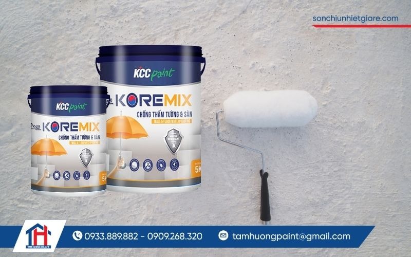 Hướng dẫn thi công sơn KCC Koremix đúng kỹ thuật