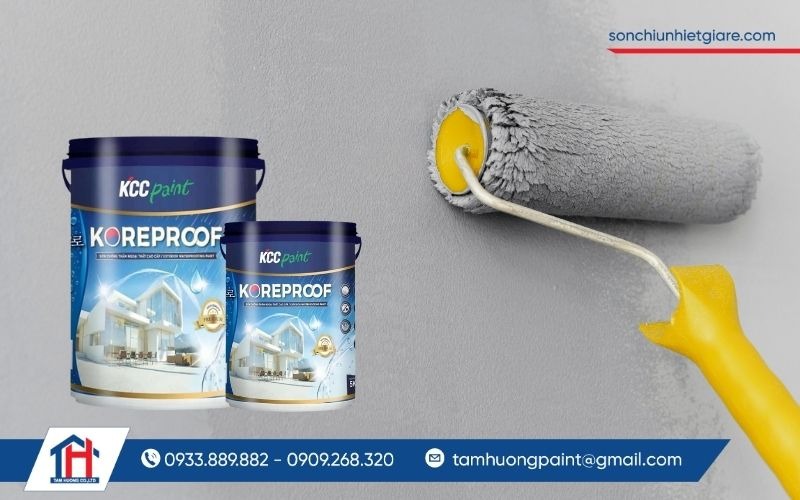 Hướng dẫn thi công sơn chống thấm ngoại thất Koreproof đạt hiệu quả tối ưu