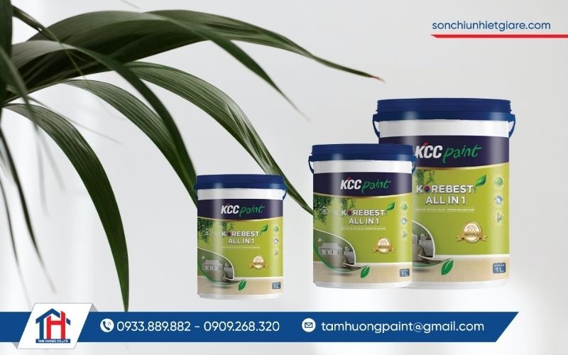Korebest All-in-1 là dòng sơn nước nội thất cao cấp thuộc thương hiệu KCC