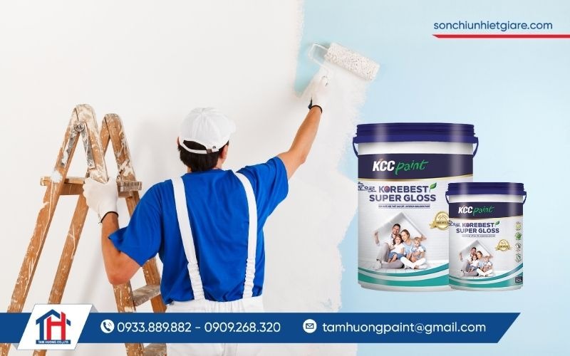 Hướng dẫn thi công sơn Korebest Super Gloss để đạt hiệu quả tối ưu