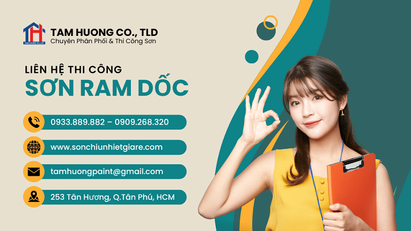 Tư vấn báo giá thi công sơn cho ram dốc