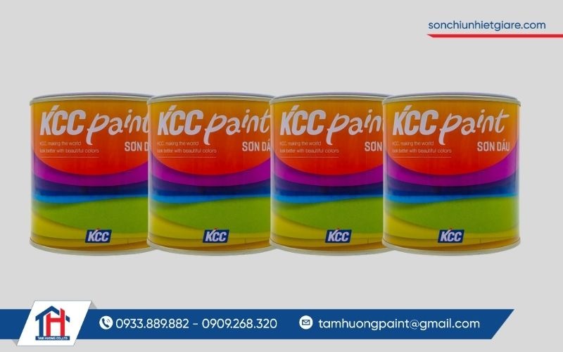 Sơn dầu Sensemel 999 KCC là lớp áo bảo vệ chắc chắn cho bề mặt kim loại hoặc gỗ
