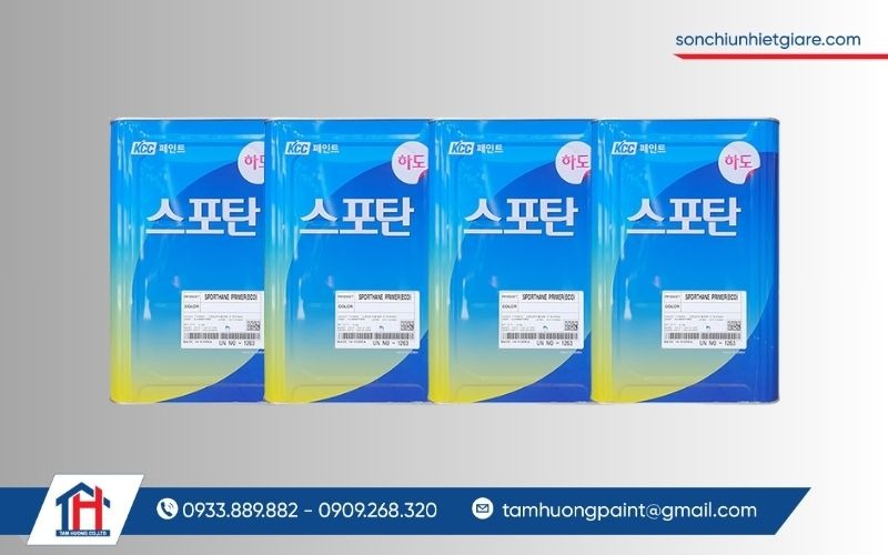 Sporthane Primer (Eco) là một trong những sản phẩm sơn lót polyurethane chất lượng cao