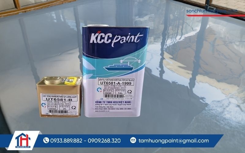 Sơn UT6581 phù hợp cho các kết cấu thép, bê tông, nhà xưởng, khu công nghiệp,...