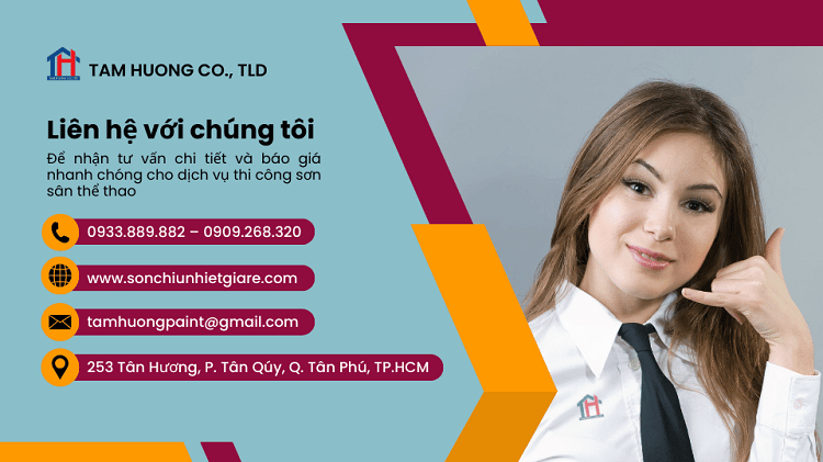 Thông tin liên hệ công ty sơn Tâm Hương
