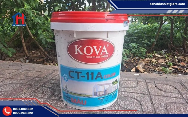 Chống thấm màu KOVA CT-11A Color là sản phẩm chống thấm cao cấp của KOVA
