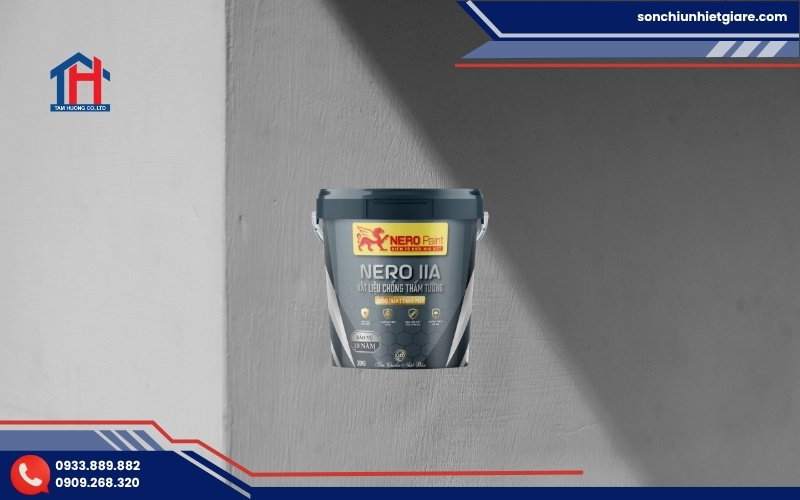 Chống thấm tường Nero 11A mới là vật liệu chống thấm hệ nước