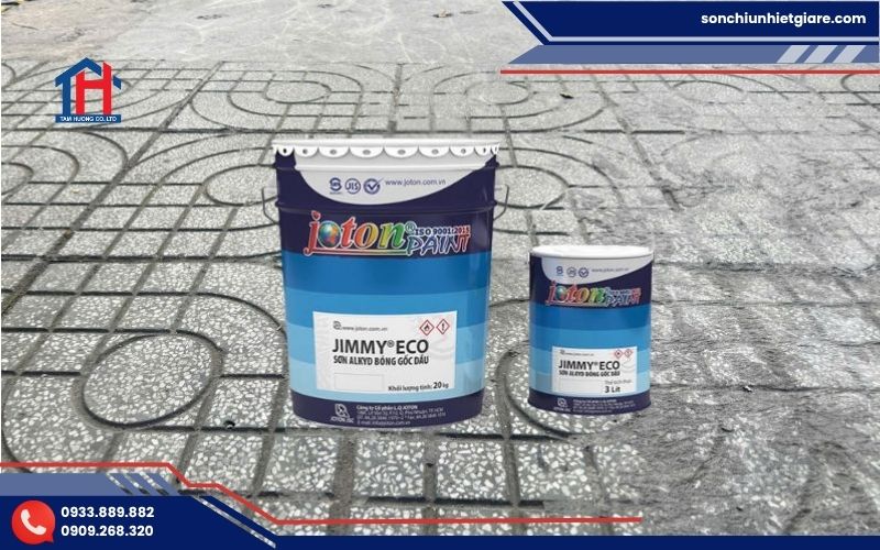 Jimmy Eco Joton là dòng sơn phủ alkyd bóng gốc dầu cao cấp