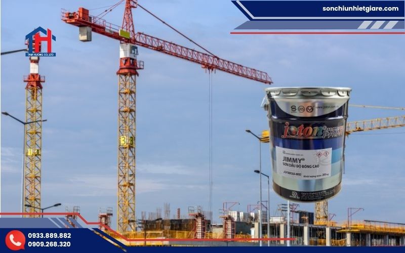 Sơn ứng dụng cho máy móc, kết cấu kim loại công nghiệp