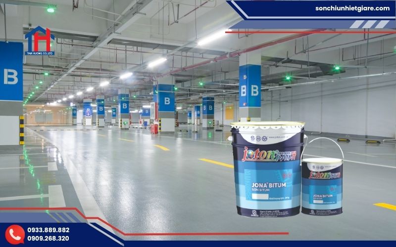 Ứng dụng của sơn Jona Bitum Joton