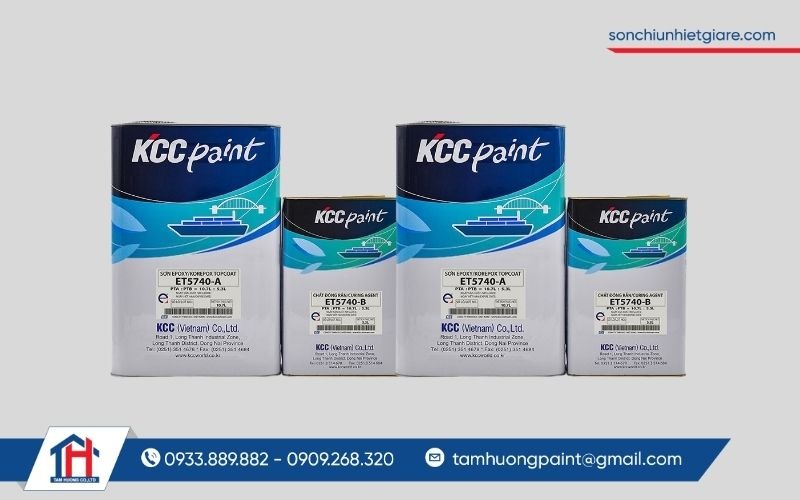 ET5740 có khả năng chống lại tác động của nước biển, dầu khoáng, dầu mỏ,...