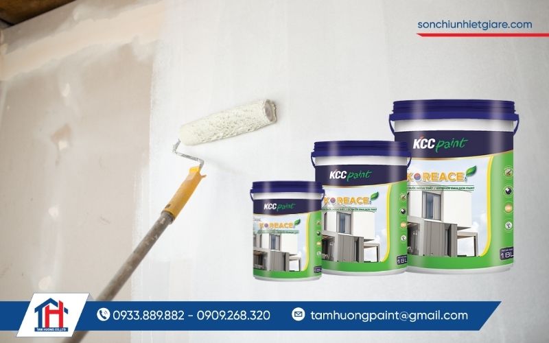 Hướng dẫn thi công sơn nước ngoại thất Koreace chuẩn kỹ thuật