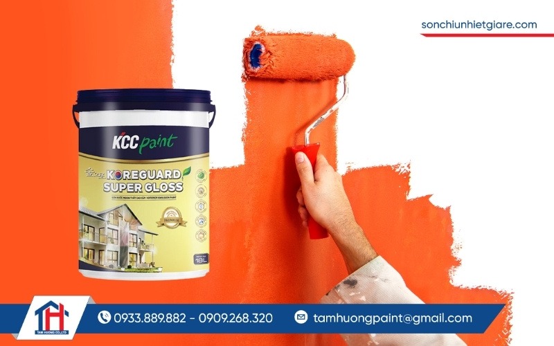 Hướng dẫn thi công sơn Koreguard Super Gloss KCC