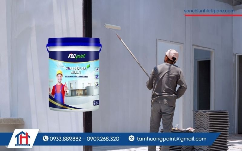 Hướng dẫn thi công sơn lót Koresealer Multi chuẩn kỹ thuật