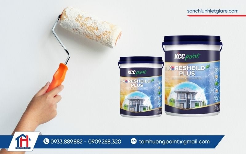Hướng dẫn thi công sơn Koreshield Plus chuẩn kỹ thuật