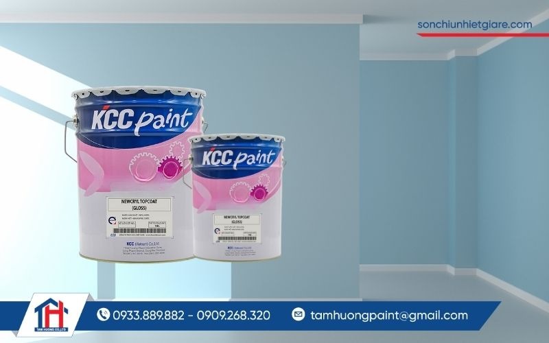 Newcryl Topcoat mang đến nhiều ưu điểm vượt trội