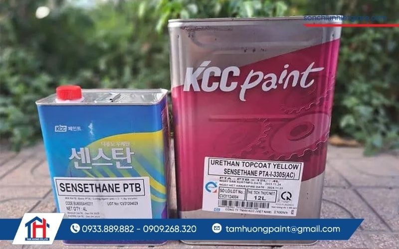 Sensethane KCC là một loại sơn PU cao cấp hai thành phần thuộc hệ acrylic polyurethane