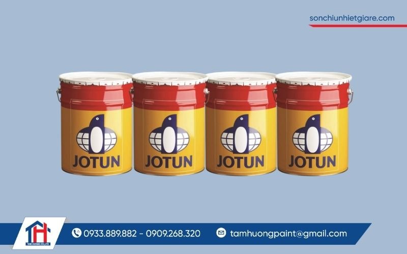 Sơn chịu nhiệt Jotun Solvalitt Alu là loại sơn công nghiệp một thành phần, khô lý, gốc silicone acrylic