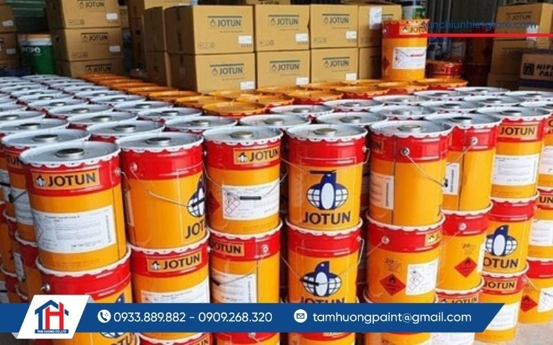 Sơn chịu nhiệt Jotun Solvalitt Alu hoạt động bền bỉ ở môi trường có nhiệt độ lên tới 600°C