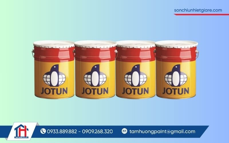 Sơn chịu nhiệt Jotun Solvalitt Midtherm là sản phẩm sơn công nghiệp một thành phần, gốc silicone acrylic