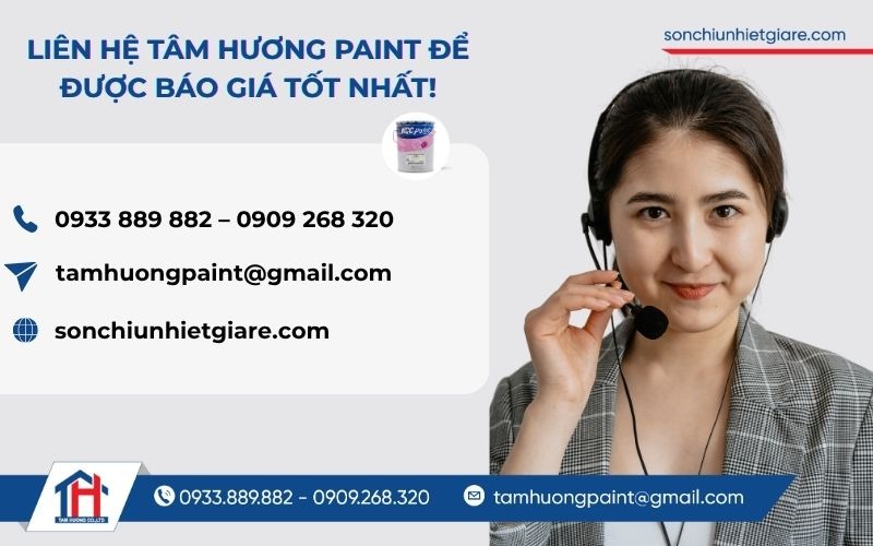 Mua sơn chịu nhiệt KCC OT407 chính hãng tại Đại lý Tâm Hương