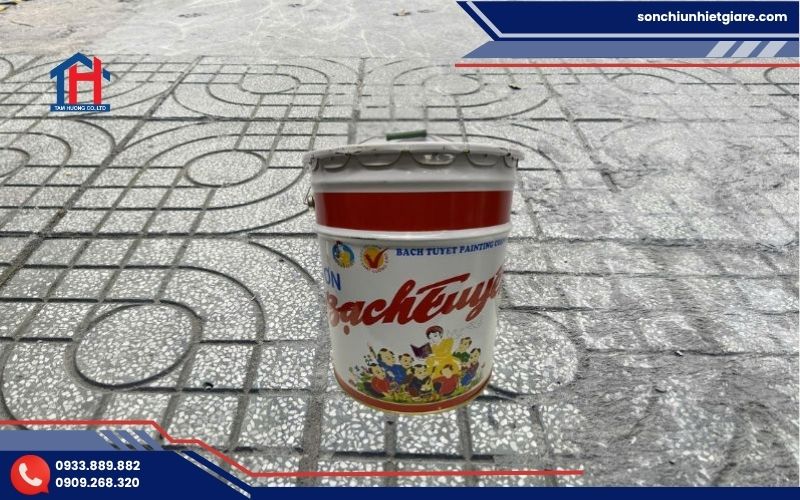 Sơn chống rỉ alkyd mờ bạch tuyết là dòng sơn lót chống rỉ hệ Alkyd