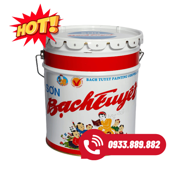 Sơn Chống Rỉ Alkyd Mờ Bạch Tuyết