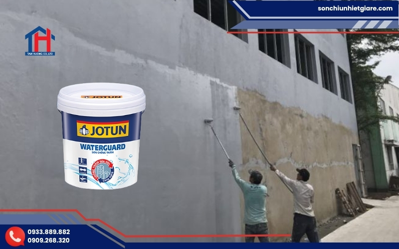 Quy trình thi công sơn chống thấm Jotun WaterGuard đúng kỹ thuật