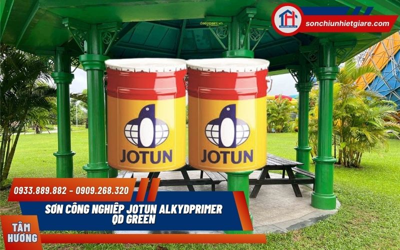 Sơn Công Nghiệp Jotun Alkydprimer QD Green