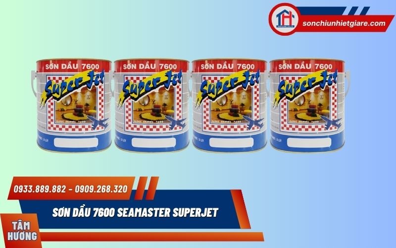 Sơn Dầu Seamaster Superjet 7600 là dòng sơn dầu gốc alkyd cao cấp