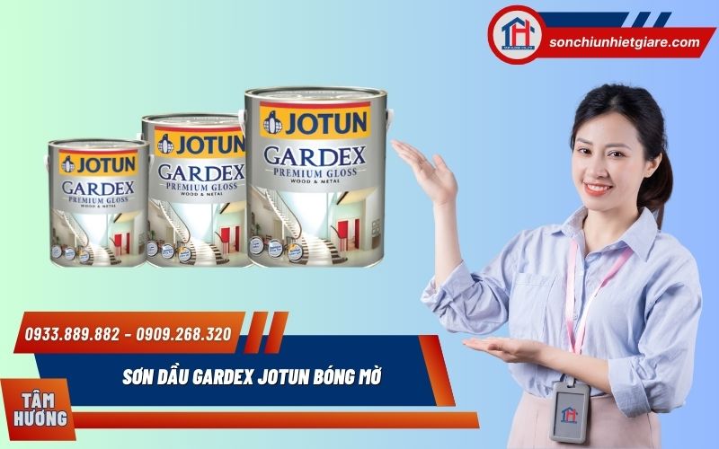Sơn Dầu Gardex Jotun Bóng Mờ