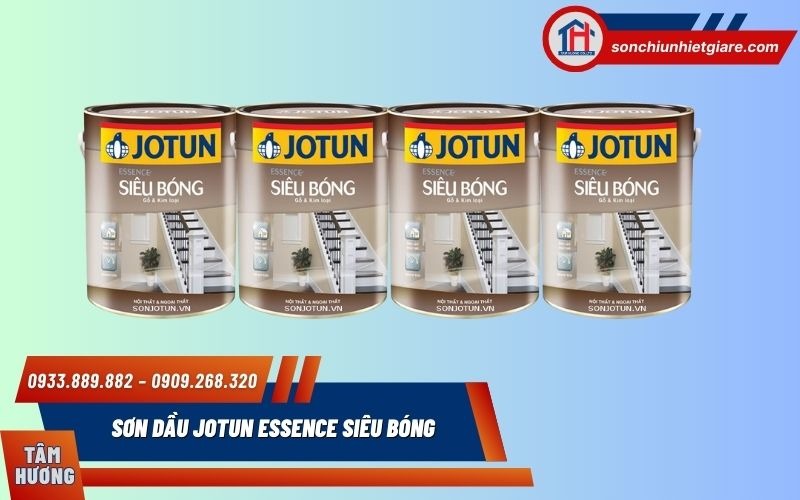 Sơn Dầu Jotun Essence Siêu Bóng là sơn phủ gốc Alkyd