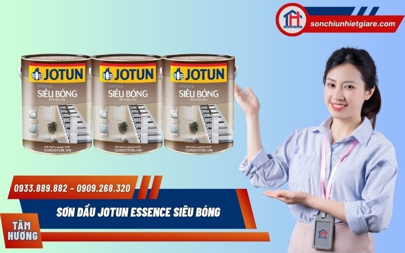 Mua Sơn Dầu Jotun Essence Siêu Bóng chính hãng tại Đại Lý Tâm Hương