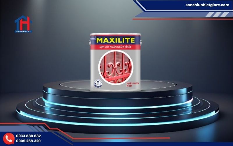 Sơn lót ngăn ngừa rỉ sét Maxilite là dòng sơn lót gốc dầu chuyên dụng dành cho bề mặt kim loại