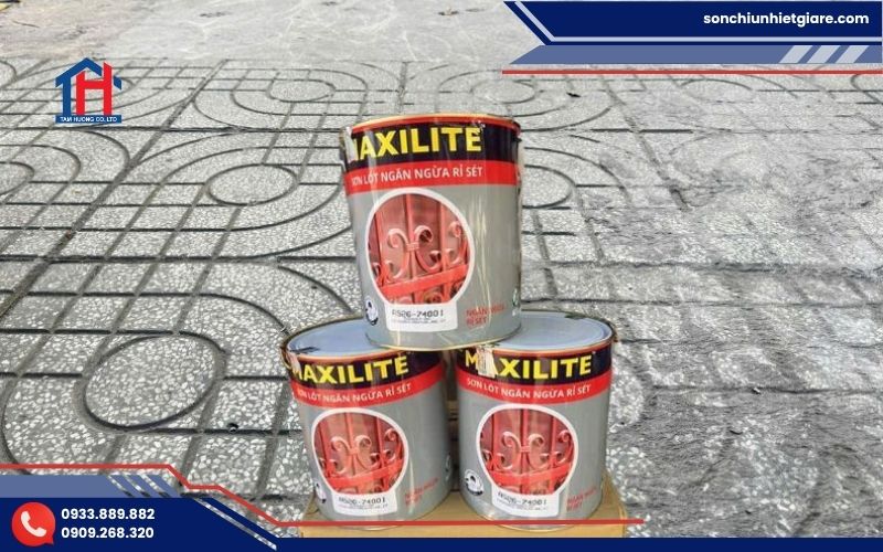 Ưu điểm nổi bật của sơn lót ngăn ngừa rỉ sét Maxilite