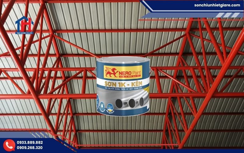 Sơn Nero Epoxy 1K Kẽm là dòng sơn Epoxy biến tính 1 thành phần