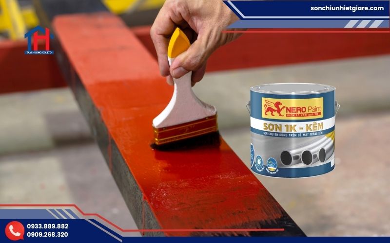 Hướng dẫn thi công sơn Nero Epoxy 1K Kẽm