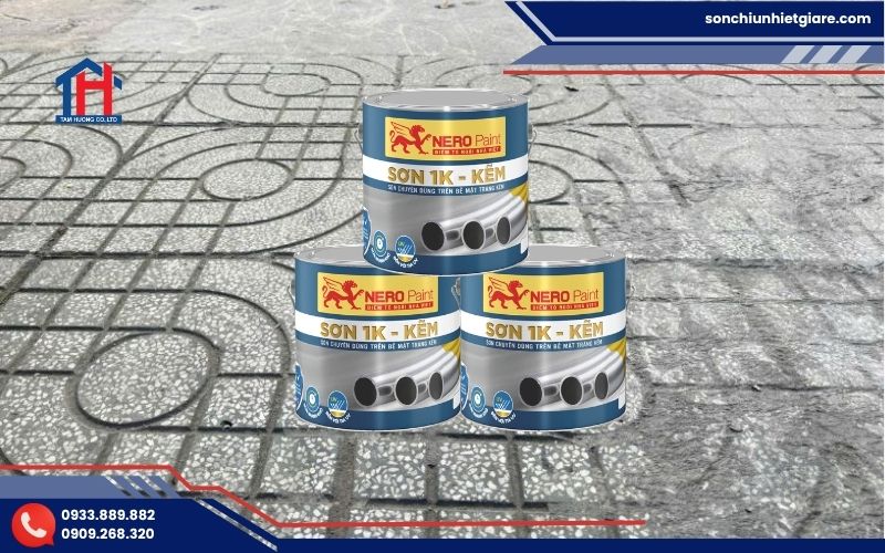 Mua sơn Nero Epoxy 1K Kẽm chính hãng tại Đại lý Tâm Hương