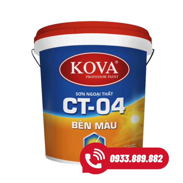 Sơn ngoại thất cao cấp Kova CT-04 bền màu