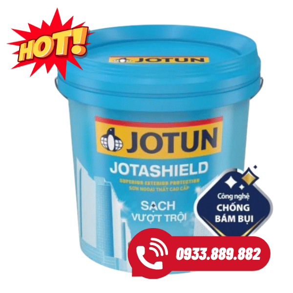 Sơn ngoại thất Jotun Jotashield sạch vượt trội