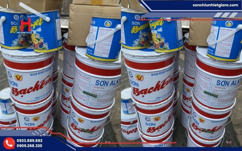 Ưu điểm nổi bật của sơn phủ màu alkyd bóng Bạch Tuyết