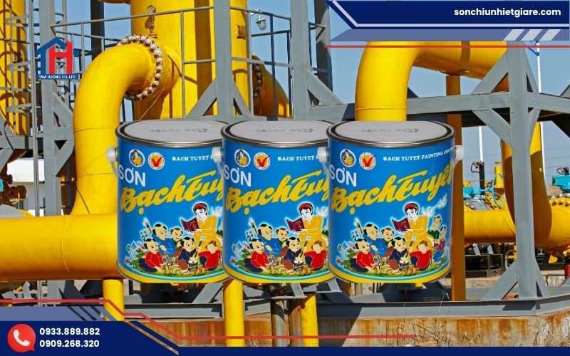 Hướng dẫn thi công sơn phủ màu chịu mặn Bạch Tuyết đúng kỹ thuật